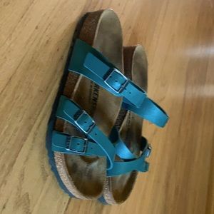 Birkenstock Franca sandals.